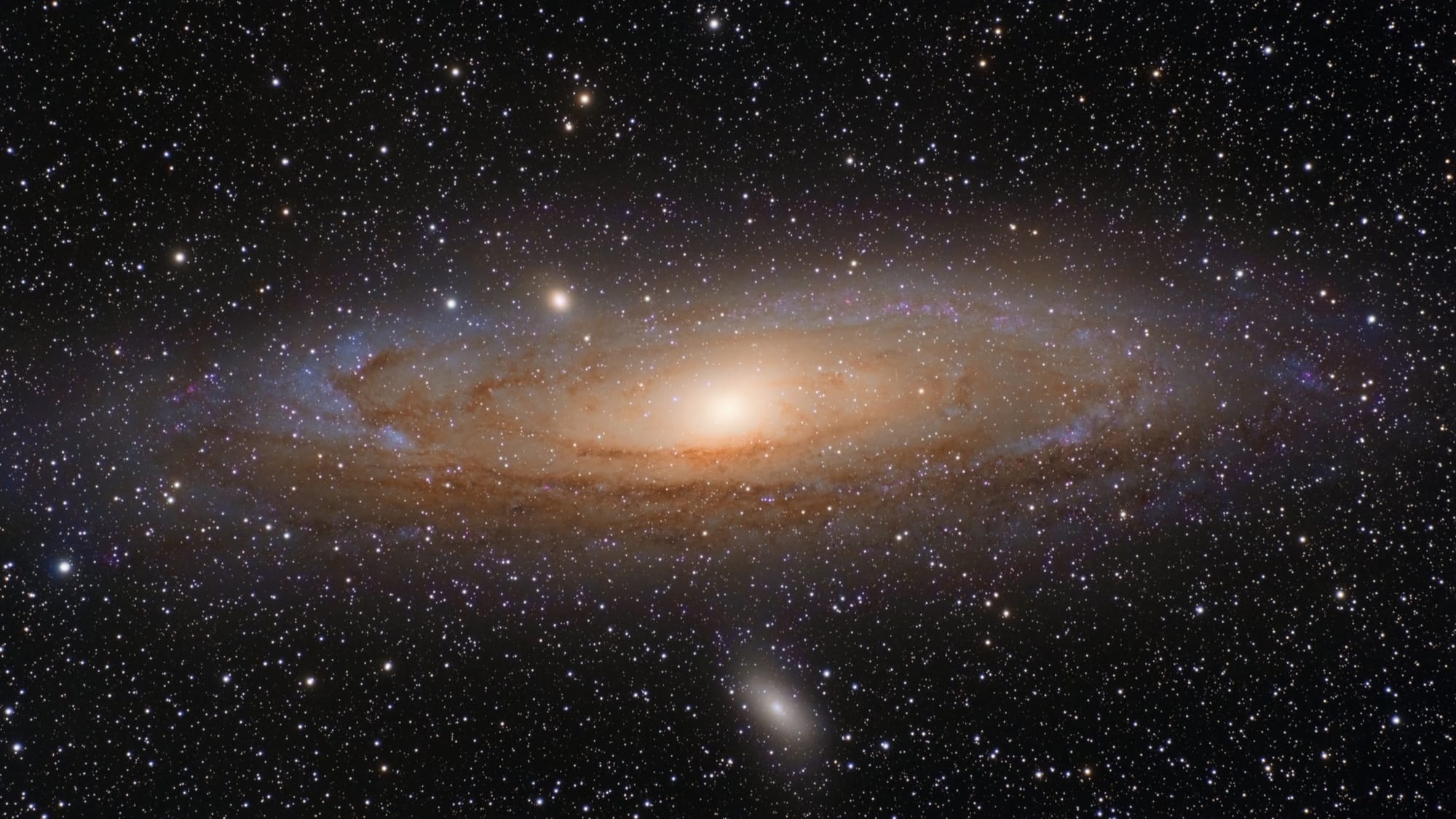 The same class of object photographed well: clean background, round stars, real structure